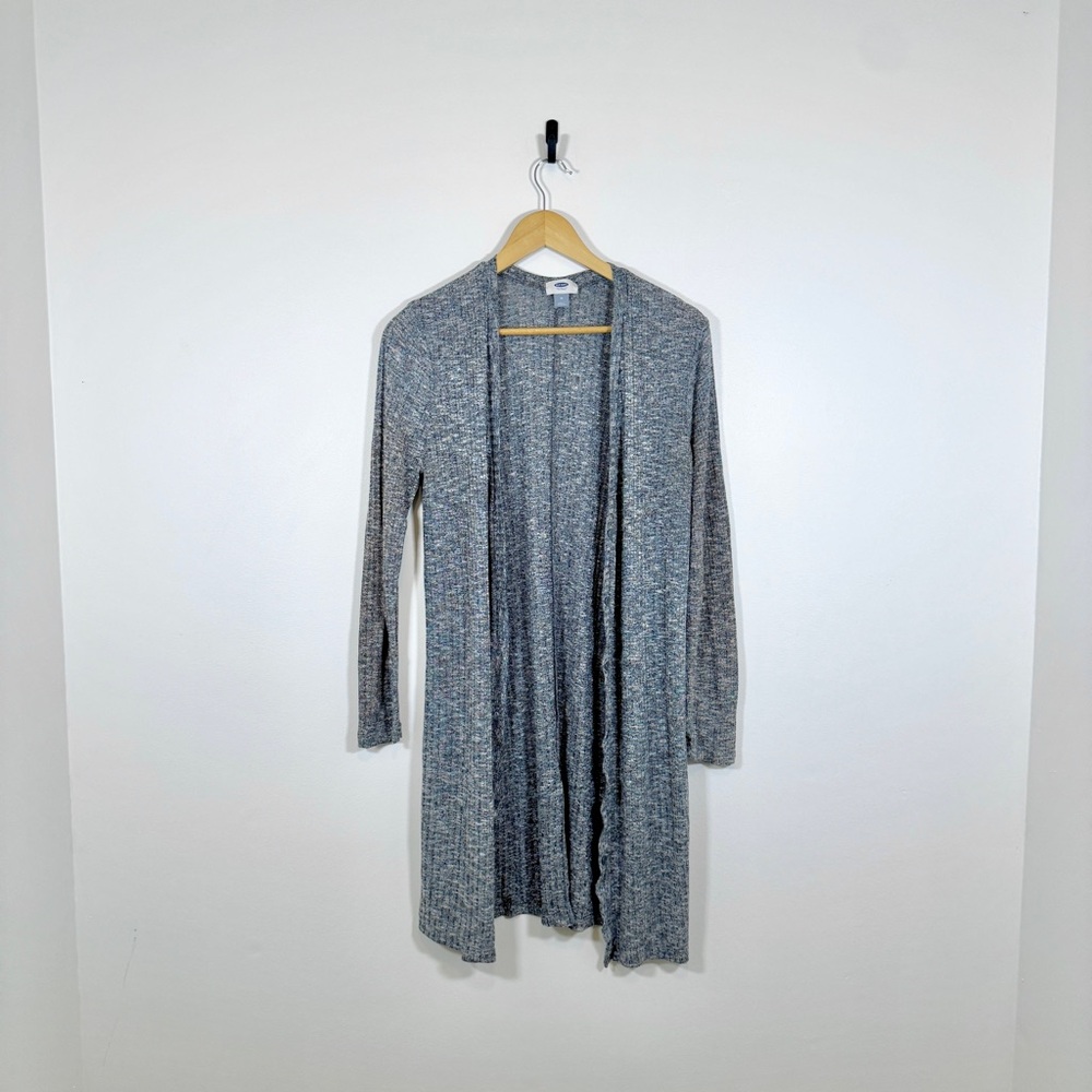 Old Navy - Heather Charcoal Knit Cardigan